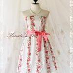 Mind - Sweet Cutie Floral Strapless Dress Spring Summer Sundress Party Bridesmaid Prom Wedding Dress